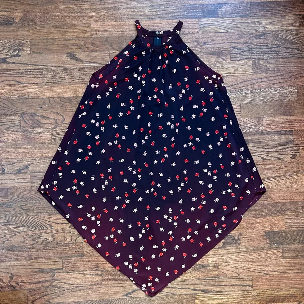 Vintage Pointed Hem Minidress - Picture 6 of 9